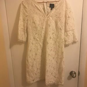 Cream Adriana Papell Dress